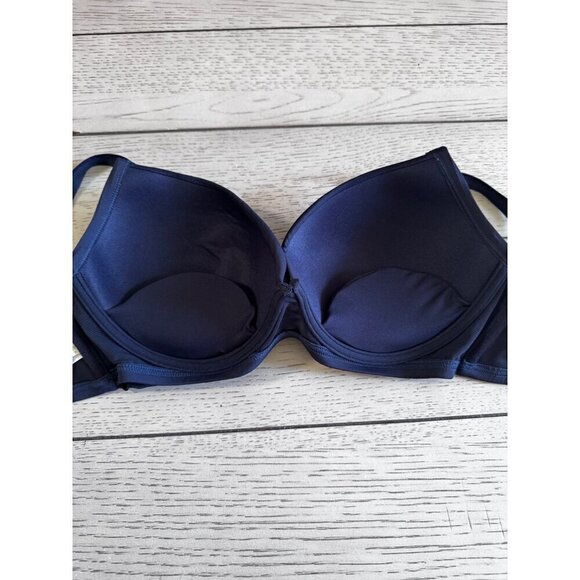 Sea level Cross Front Molded Underwire Bikini Top size US 8 - Picture 6 of 7